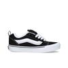 Vans Knu Skool Abrasion Resistant Low Top Shoes Unisex Black White Sneakers WN0009QC6BT1