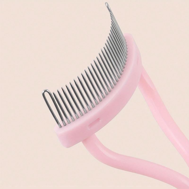 1 Piece Of Stainless Steel Ultra-Fine Eyelash Steel Comb, Recommended By Makeup Artists For Shaping And Combing After Clamping