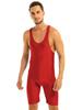 Herren-Strumpfhose, Sport, Fitness, Tank-Top, ärmellos, Overall, sportliches Unterhemd, Trikot, Wrestling-Kleidung