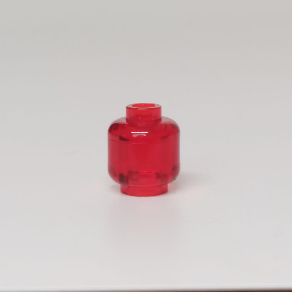 10pcs DO IT YOURSELF MOC Ideal For 3626 Construction block figures parts Ideal For Body Part Head (Plain) - Blocked Open Stud