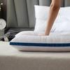 New All-Cotton Embroidery Neck Support Pillow - Five-Star Hotel Quality, Cervical Spine Sleep Aid