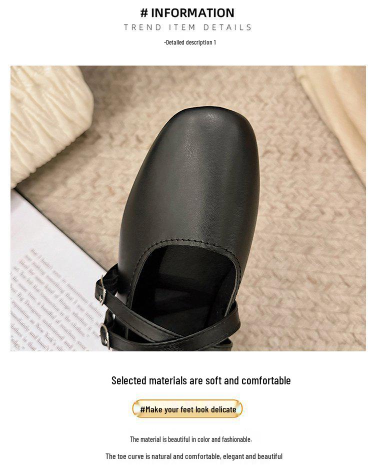 2025 French-Style Silver Mary Jane Flats: Women's Low Heel Moccasins for Spring/Autumn Fashion