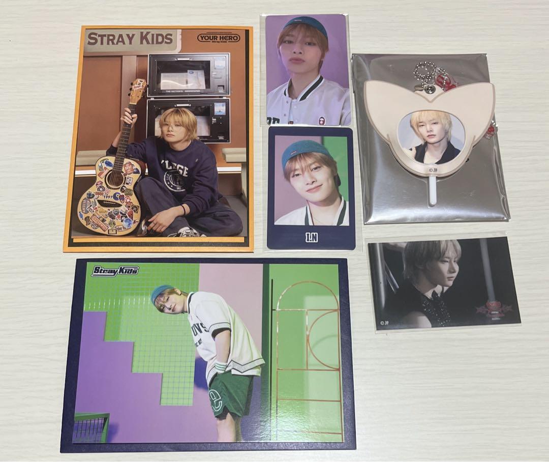 

[USED] straykids Sukizu Aien Trading Card Sticker Fan Keychain