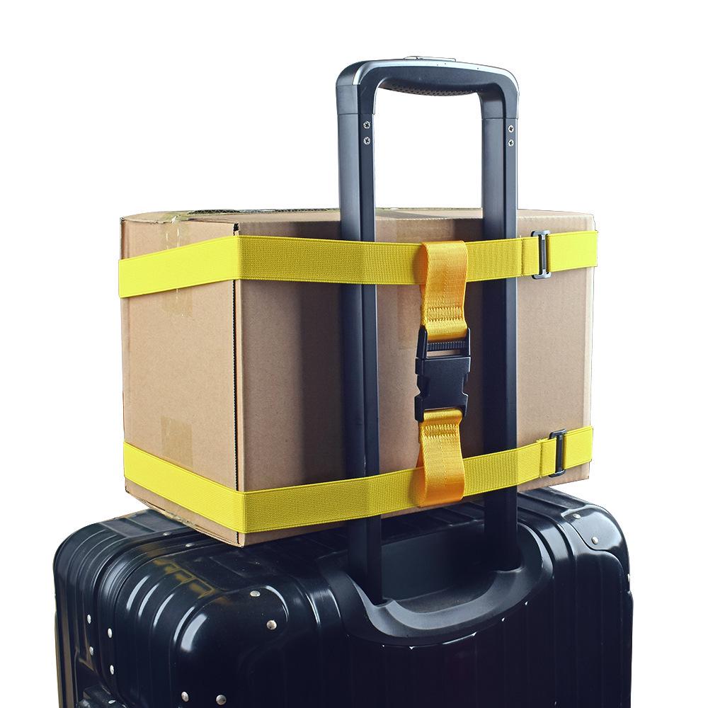 Elastic Luggage Packing and Binding Straps for Suitcases and Backpacks