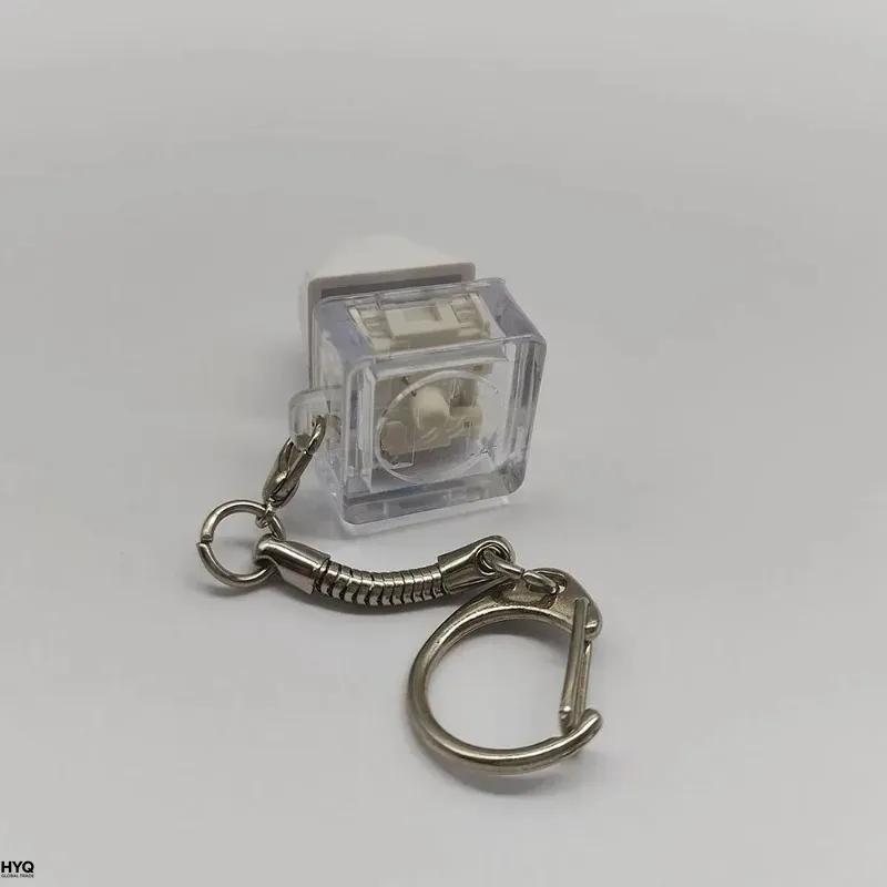 Cute Cat Claw Key Chain Key Ring Fingertip Decompression Pressure Toy Keycap Tester Back Bag Pendant Festival Couples Gift