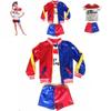 Stupefacente Costume da Ragazza di Halloween con Design Harley Quinn di Suicide Squad per Bambini