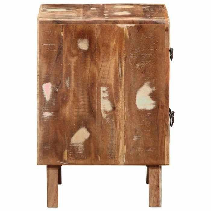 VidaXL Bedside Table 40x32x46 Cm Solid Reclaimed Wood 4104513