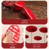 Wedding Décor: Double Happiness Paper Cut Ornaments for Ceiling and Walls, Festive Butterfly Pull Flowers for Bedrooms and Living Rooms