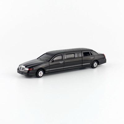 1:60 Scale Diecast Metal Toy Vehicle Model Stretch Lincoln Limousine Luxury Educational Car Collection Gift Kid Doors Openable