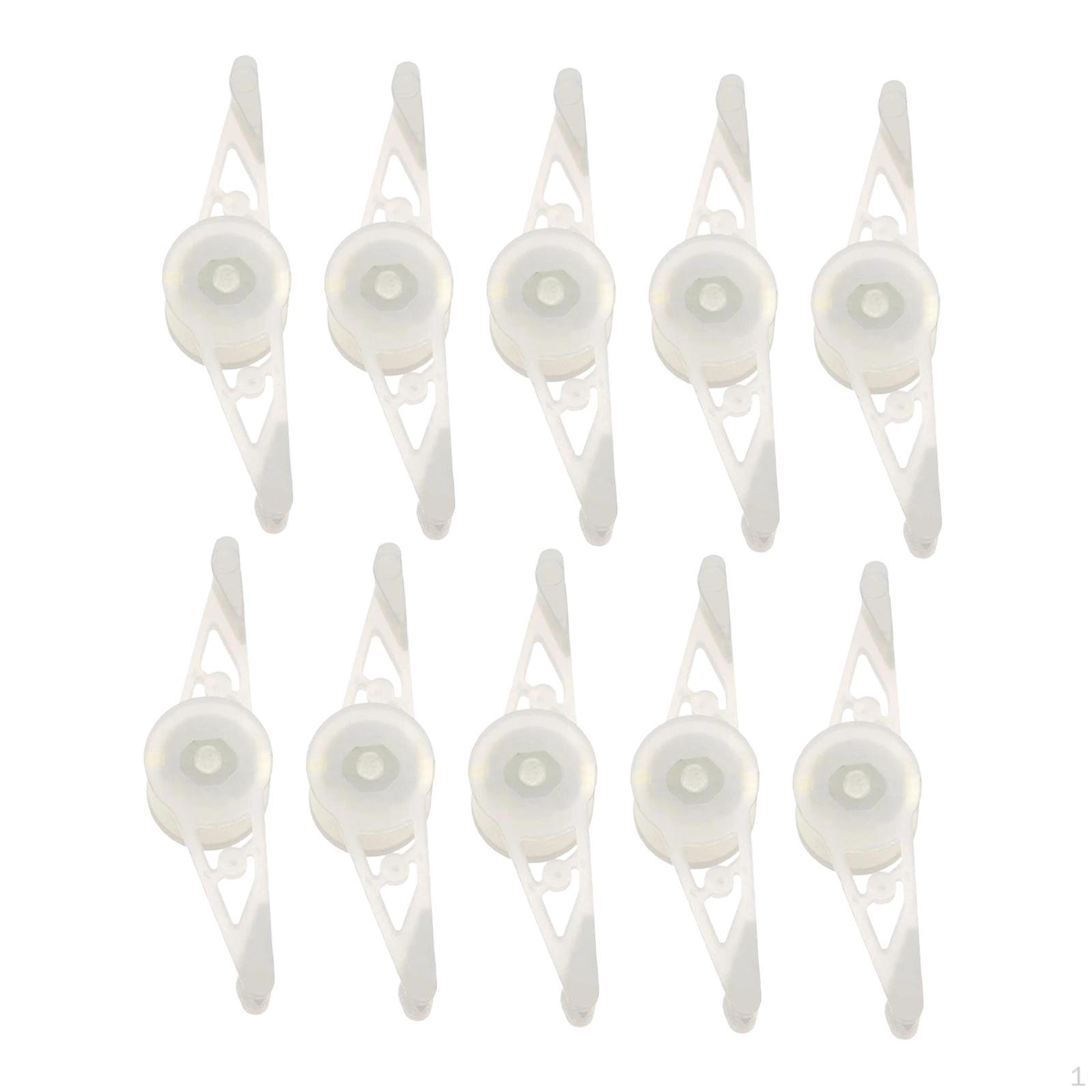 

10 Pack of Adjustable Clips for Plant Stem Training in Gardens