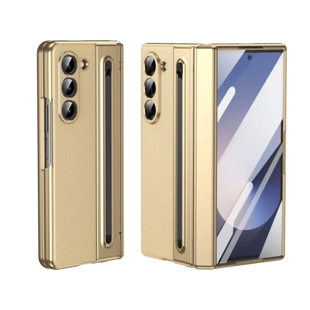 For Samsung Galaxy Z Fold 8 Ultra Z Fold 8 7 6 5 4 Phone Case With S Pen Hinge Protection Built-in Screen Protector Cover
