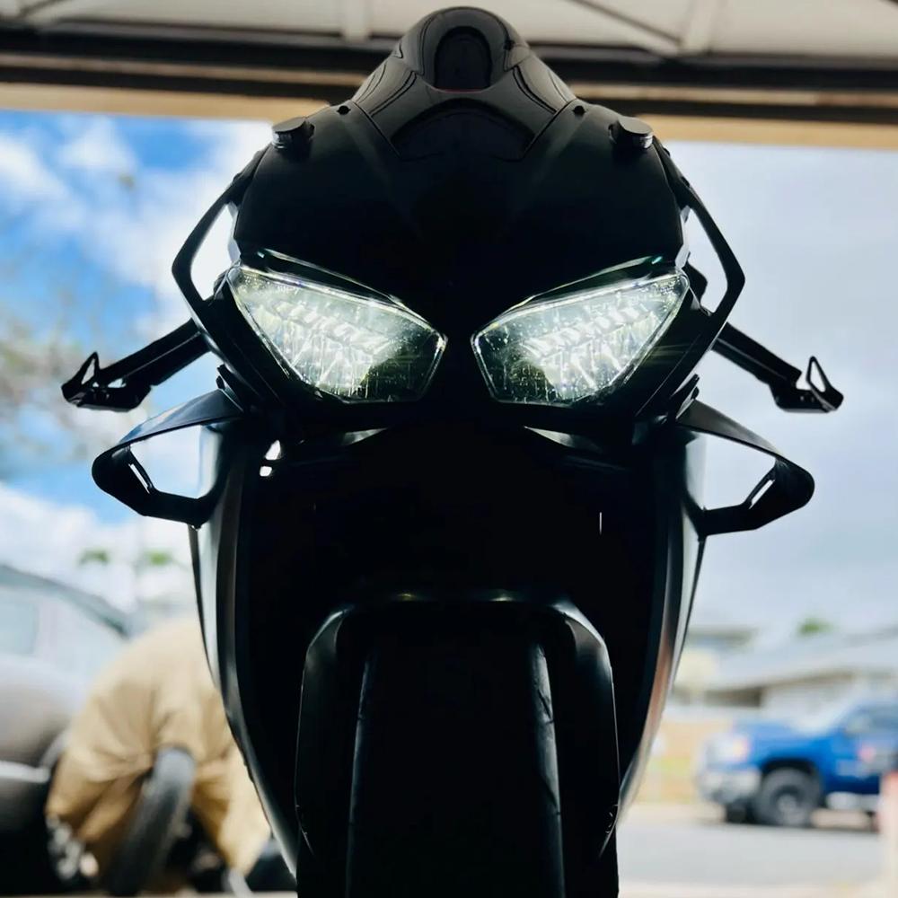 Motorcycle Fairing Parts universal Aerodynamic Wing Kit Fixed Winglet Fairing Wing For KAWASAKI For Honda For Yamaha For BMW