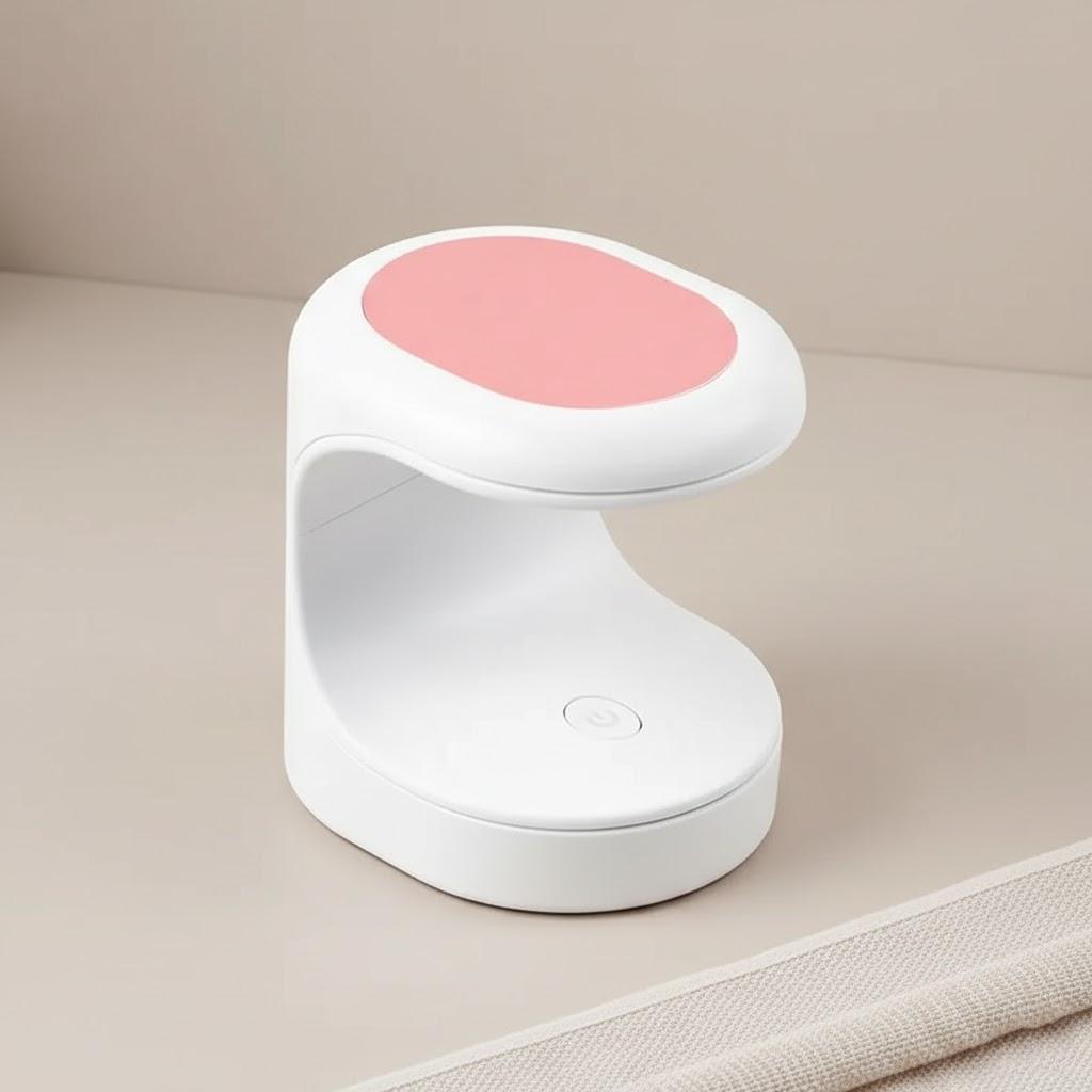 

Mini LED Nail Dryer UV Lamp Portable Nail Dryer for Gel Polish Fast Drying Nail Tool for Home Use рожевий