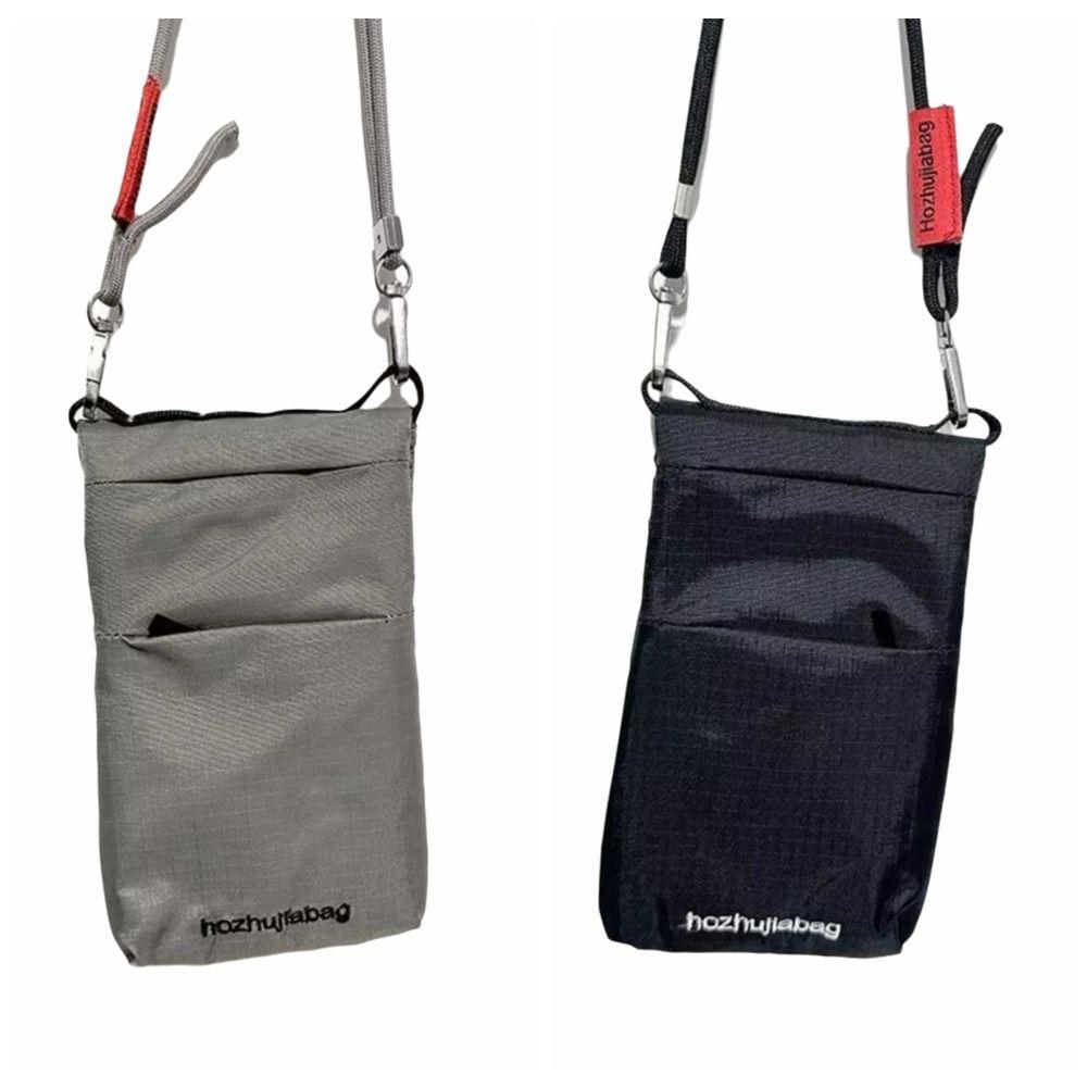 Oxford Cloth Travel Passport Holder Large Capacity Sports Shoulder Bag Crossbody Bag Travel