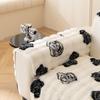 New Product Rabbit Plush Sofa Cushion Winter Thickened Non-Slip Seat Cushion Cream Wind Leather Sofa Cover Cover Cloth Towel