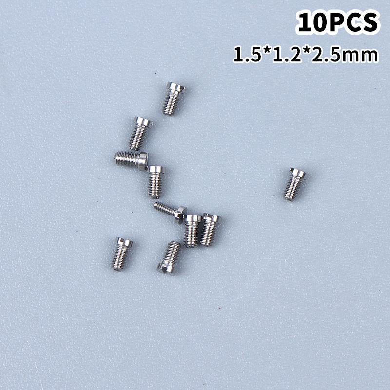 Suitable For Table Back Cover Screws Maintenance Parts One Word Stainless Steel Bolt Quartz Mechanical Watch Back Cover