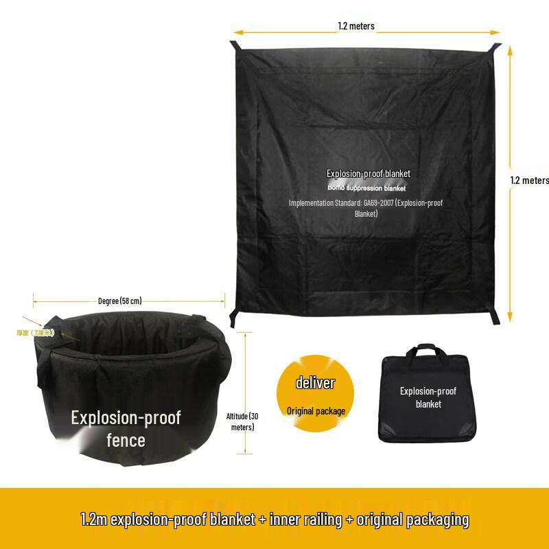 Iron Curtain Cloud Explosion-Proof Blanket and Barrier