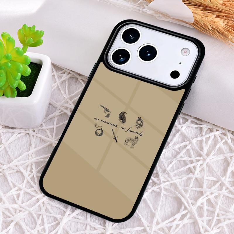 Six Of Crows Quotes Shockproof Phone Case for iPhone 17 Air 16e 15 11 12 14 13 Pro Max Cover Coque