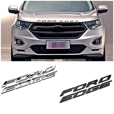 Logo-ul insignei capotei mașinii pentru noul Ford, logo-ul mașinii modificat de ultimă oră, marca capului mașinii, autocolant cu litere FORDEDGE, autocolant pentru capacul capului, autocolant pentru mașină