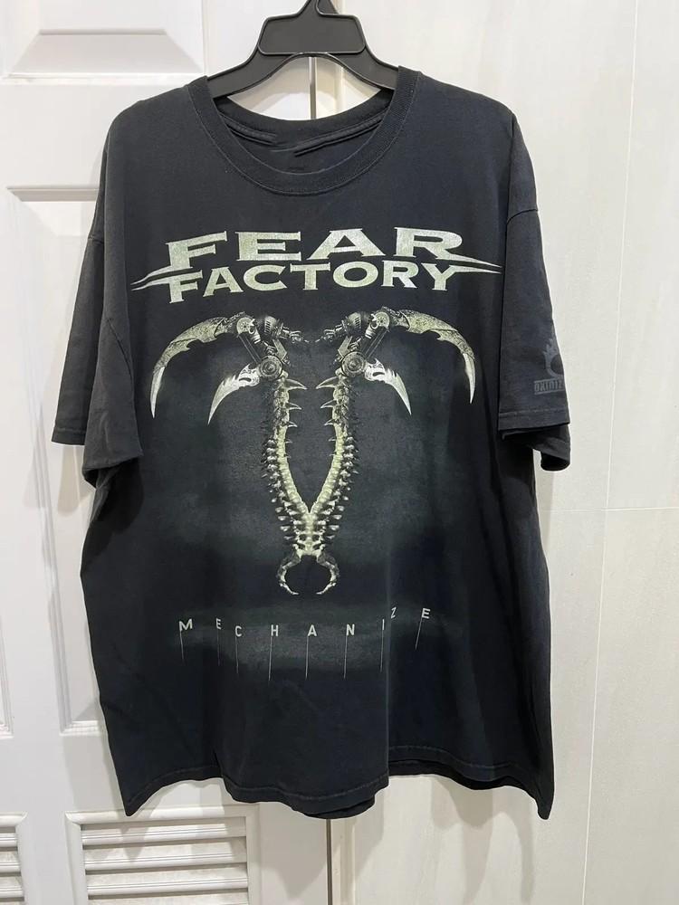 Fear Factory Black Cotton All size S-5XL T Shirt HS266 Unisex T-Shirt S