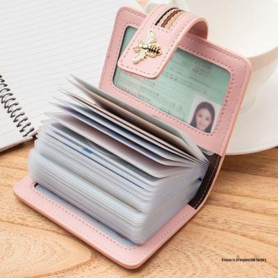 Multifunctional Anti-Demagnetization RFID-Blocking Korean Style Women's Card Holder and Wallet