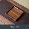 Walnut Wood Dry Brew Tea Tray