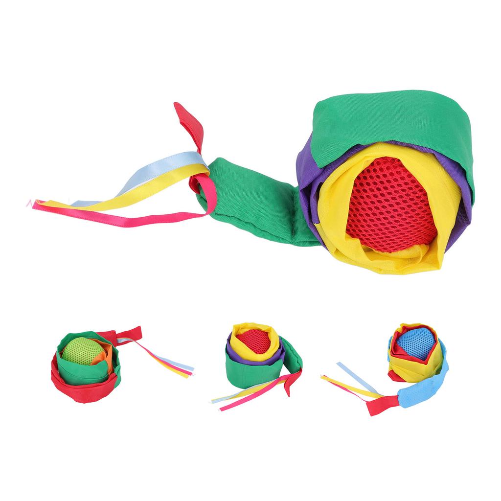 Catch Tail Ball Educational Safe Eye Catching Throw Ball with Tail for Sensory Training