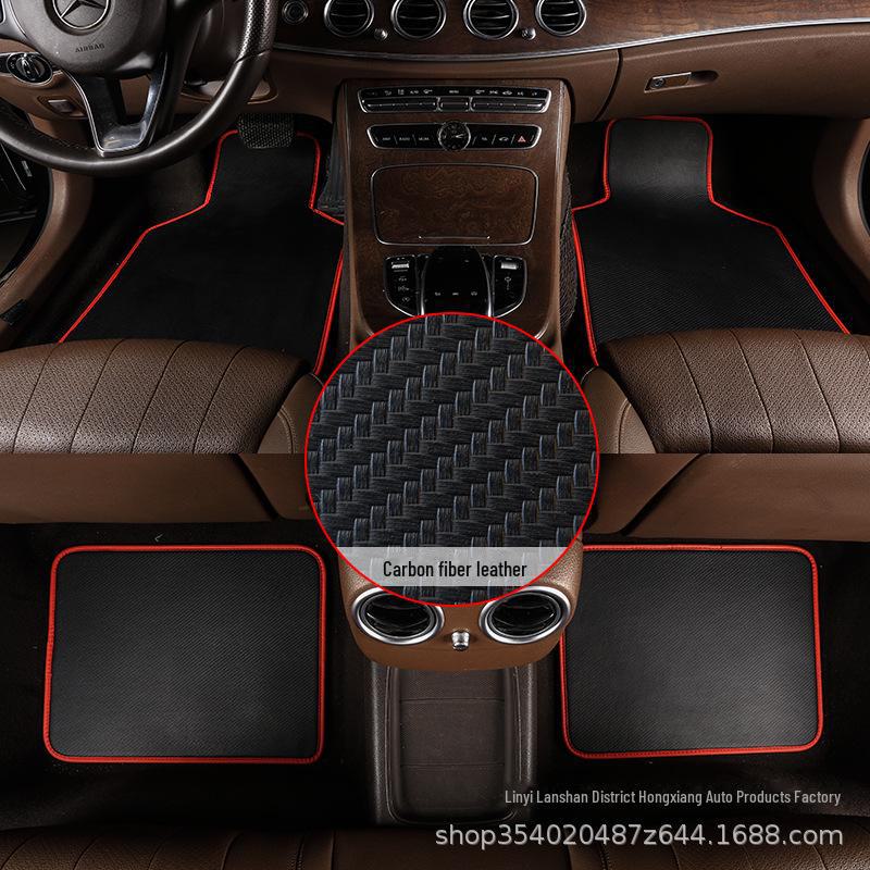 Universal PVC Car Floor Mat: Waterproof, Dropship Friendly