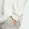 Adidas Sweatshirts Men's Jade White Stand Collar Moderate Regular KR0223