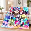 The Addams Family Flannel Throw Blanket Soft Warm Cozy For Sofa Bed Indoor Home Bedroom Use