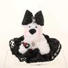 West Highland Puppy Plush Car Ornament and Bag Charm