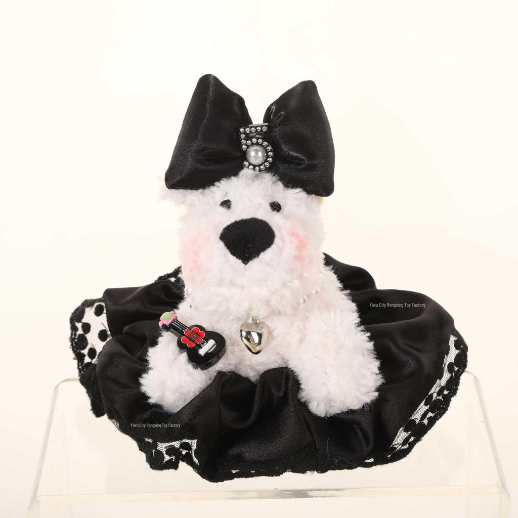 West Highland Puppy Plush Car Ornament and Bag Charm