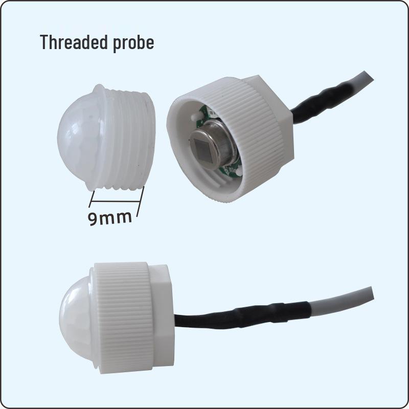 Ultra-Thin 12V/24V LED Light Control Switch with Adjustable Infrared Motion Sensor
