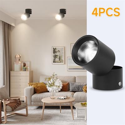 Powierzchniowo montowane oświetlenie sufitowe LED Downlight 220V 10/15/20W do domu, salonu, sypialni, kuchni, ganku, składanych lamp Downlight