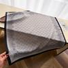 Retro casual cashew imitation velvet herringbone pattern cotton and linen small square scarf silk scarf headscarf shawl decorative scarf scarf