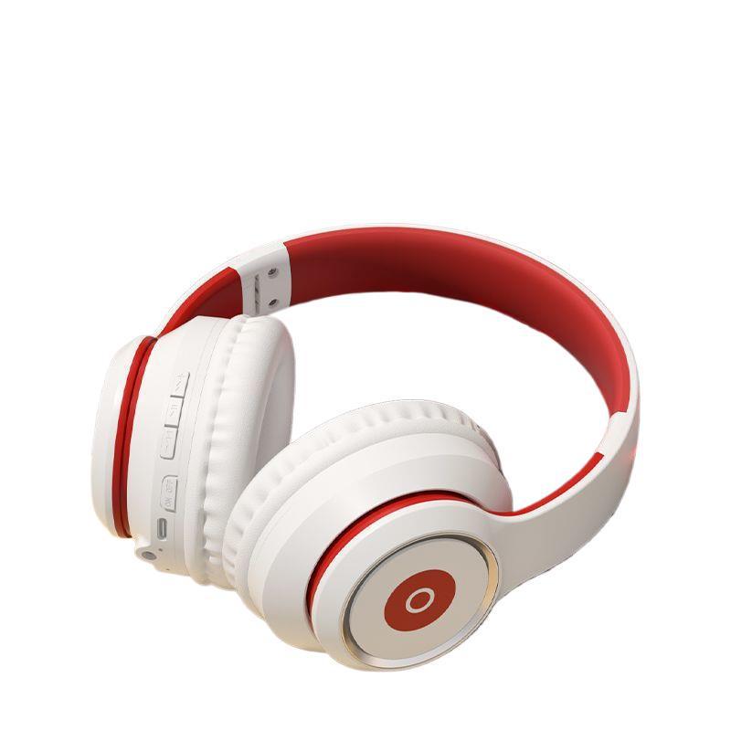 Wireless Over-Ear Bluetooth Headphones with Heavy Bass, Long Battery Life, and Noise Cancelling for Gaming