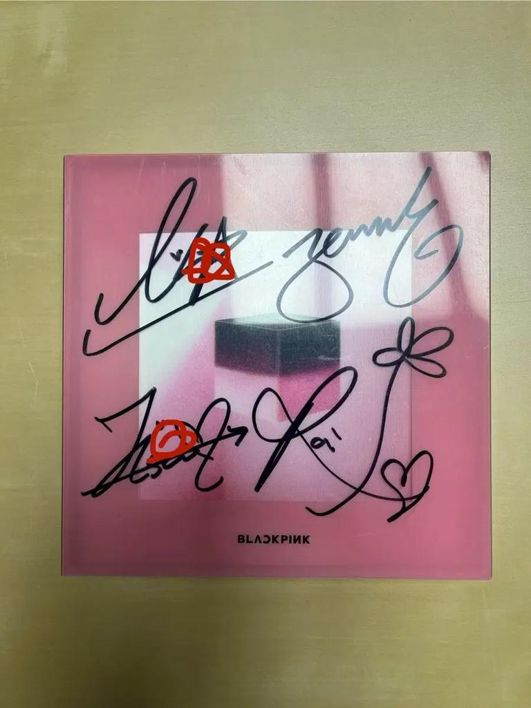 BLACKPINK SQUARE UP Album (with Handwritten Signature) Used