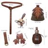 1 Set Medieval Belt Potion Bottle Skirt Hikes Mug Holder Halloween Renaissance Accessories Medieval Cosplay Set