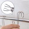 Multi-functional Clothes Hanger Rust-proof Sponge Washcloth Qisimiao Hook Stainless Steel Small Clip Anti-fracture Clotheslinger