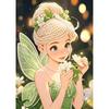 Disney Pearl Painting Tinkerbell Pearl Art Painting Kit Art Pearl Painting Kit Adult Beginner Gift Creative Home Wall Decor