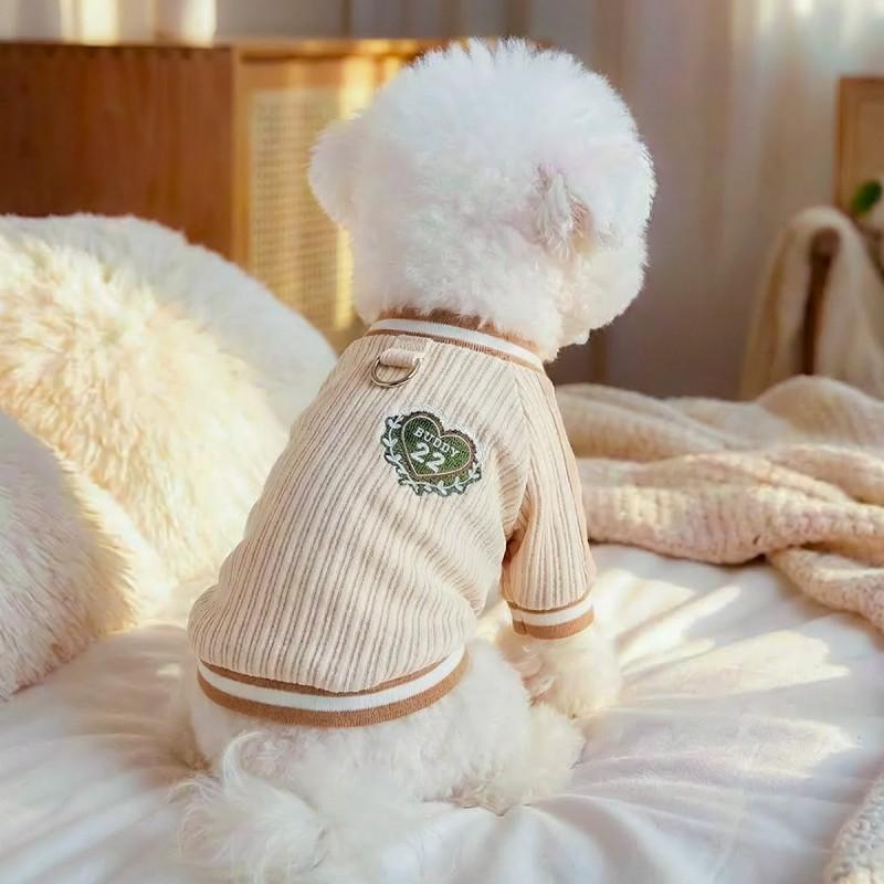 PETCIRCLE Dog Clothes Small Cat Sweatshirt Soft Base Layer Pet Apparel