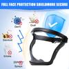 Face Shield Full Safety Face Protective Equipment for Unisex and Adult Reusable Transparent Face Shield Adjustable