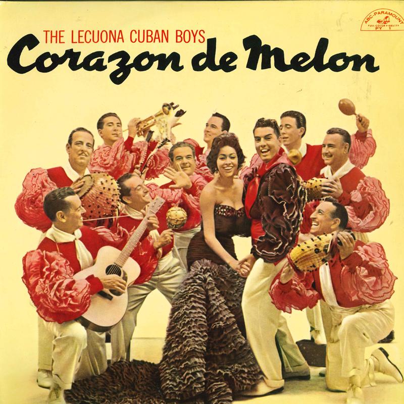 

LP Запись LECUONA CUBAN BOYS - Corazon De Melon PY1 ABC-PARAMOUNT Япония Латинский Б/У