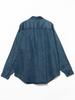 BEAMS Fade Work Medium Men's Shirt, Blue,