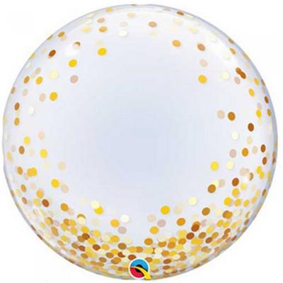 Qualatex Deco Confeffit Dot Bubble Balloon