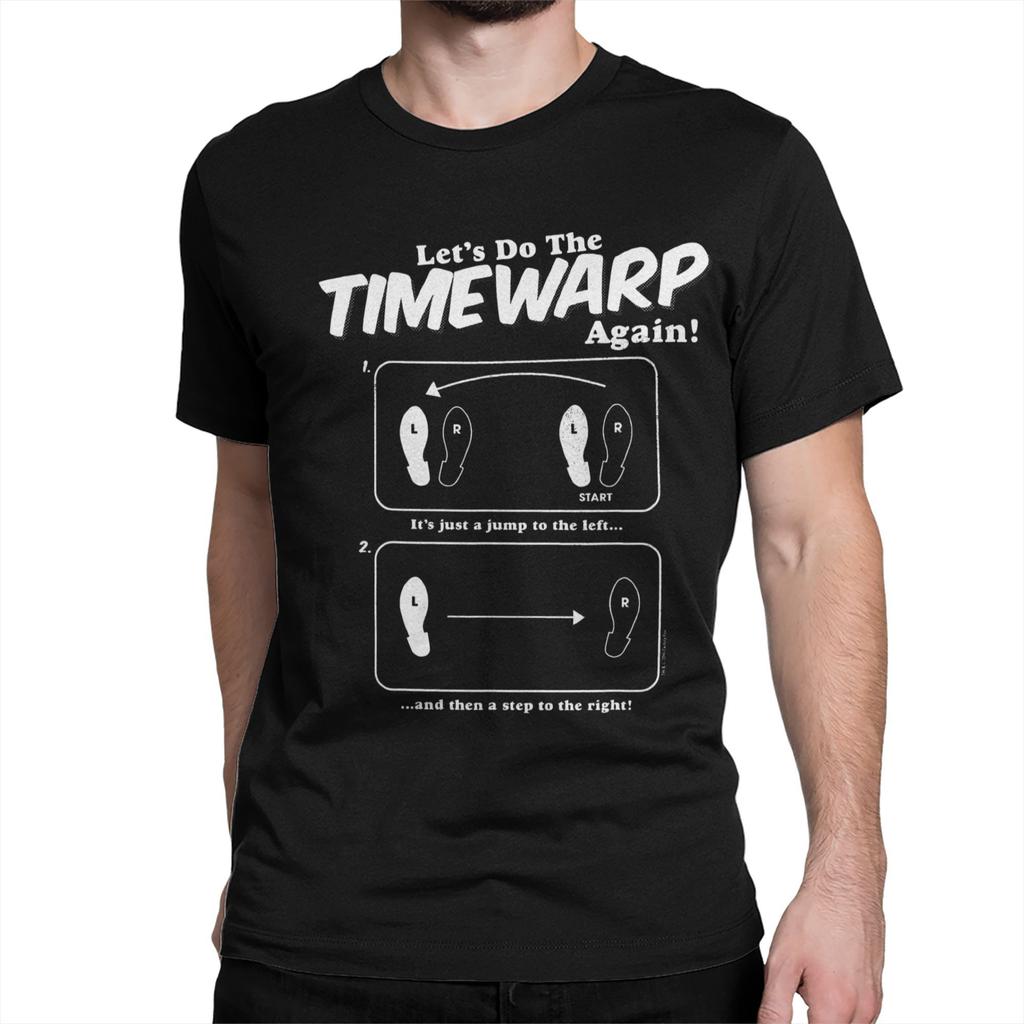 The Rocky Horror Show T Shirt Summer Picture Show Time Warp Cotton T-Shirts Men Fashion Tshirt Short-Sleeved Streetwear Clothes
