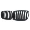 For BMW X5 E70 X6 E71 2007-2013 Front Hood Kidney Bumper Racing Grille Mesh Single Slat Style Grill Car Replacement Accessories