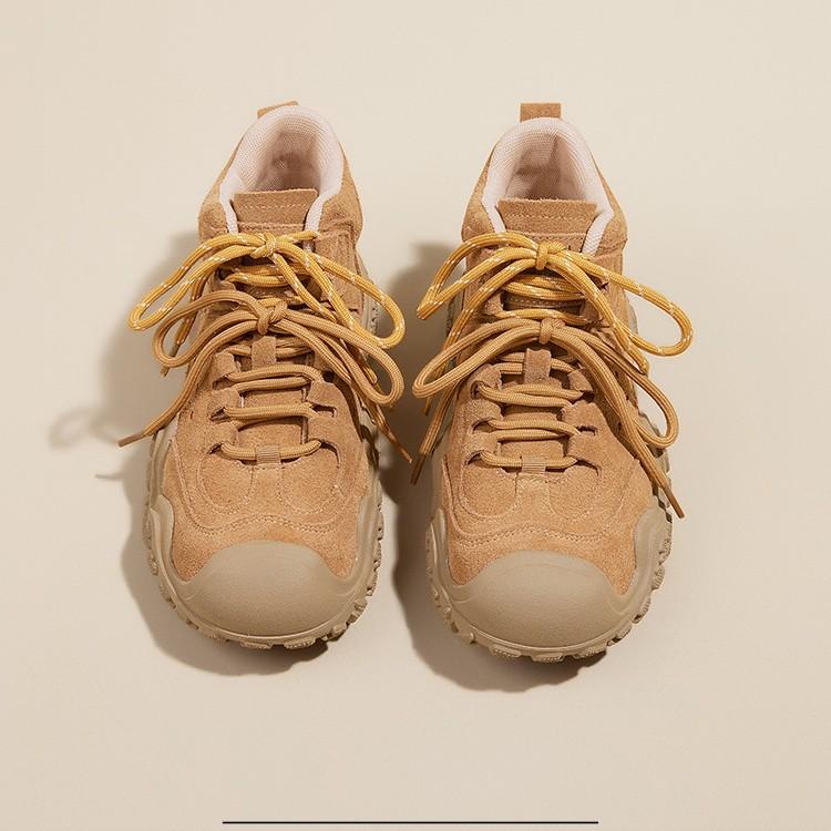 2025 autumn and winter new ugly cute outdoor platform Martin boots women's non-slip breathable desert boots comfortable versatile short boots