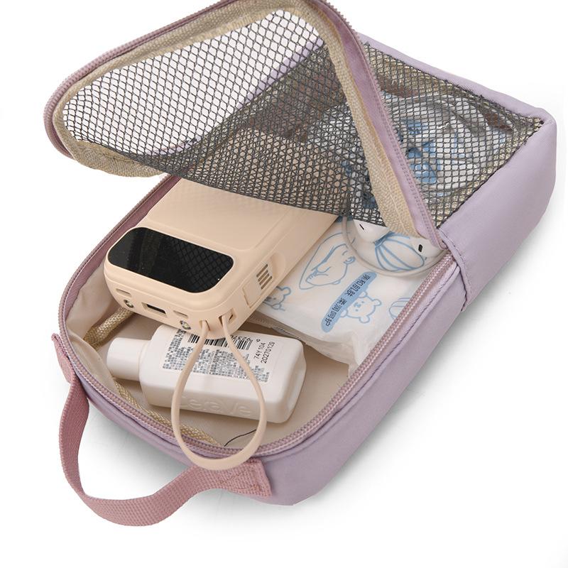 New high-end mommy bag fashion diamond Oxford cloth versatile mother travel large-capacity mother and baby backpack