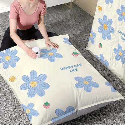 1PCS Juego de Bolsa de Compresión al Vacío Bolsa de Almacenamiento Multifuncional Color Macarrón Con Bolsa de Almacenamiento para Edredón para el Hogar